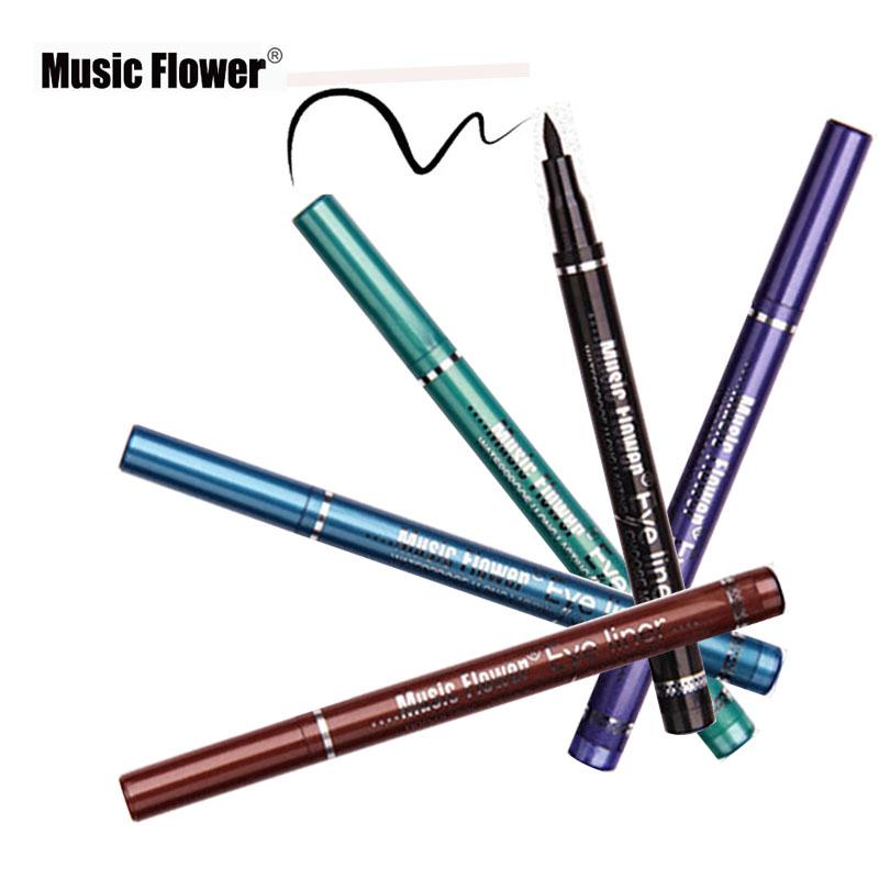 Music Flower Black Waterproof Eyeliner