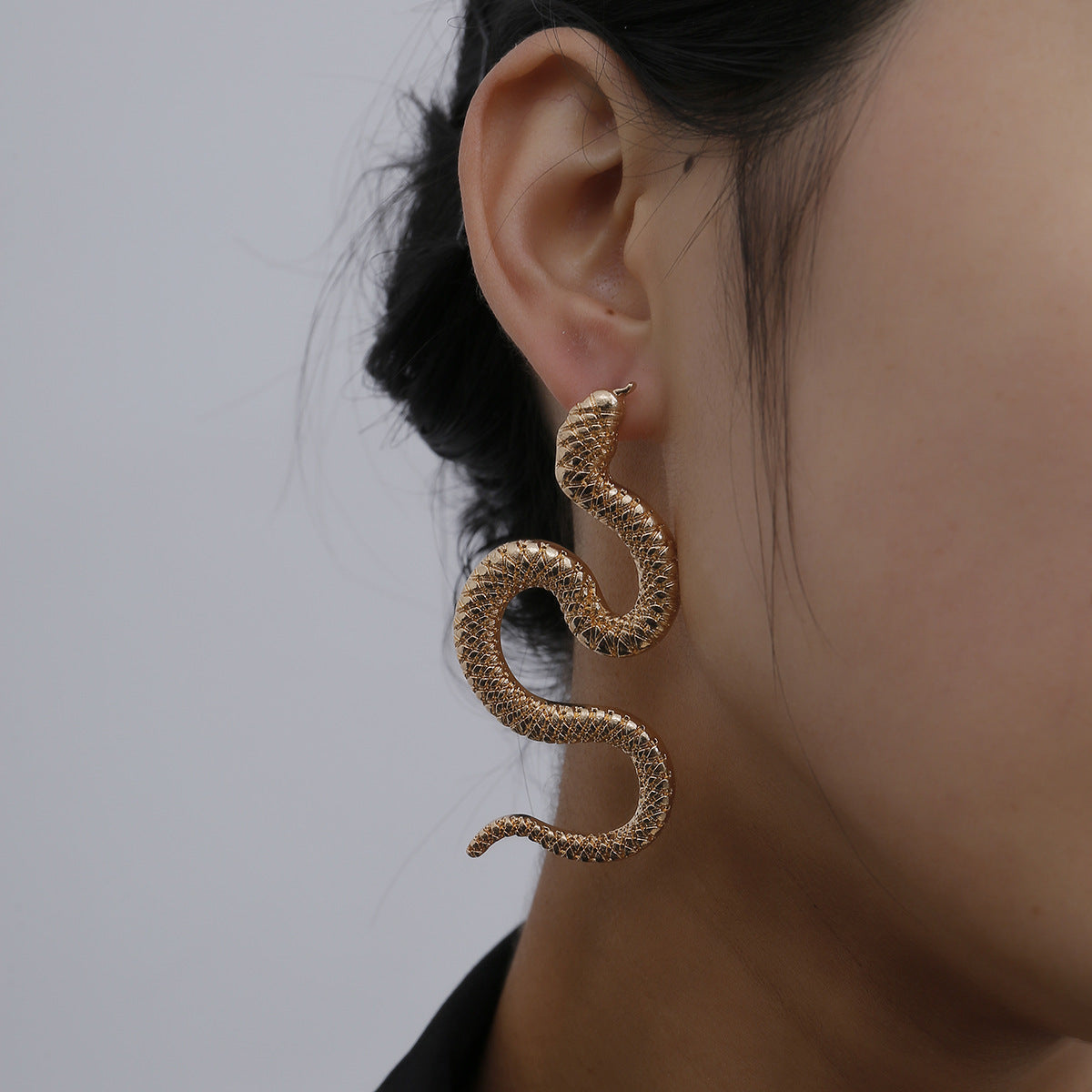 Twisted Snake Earrings