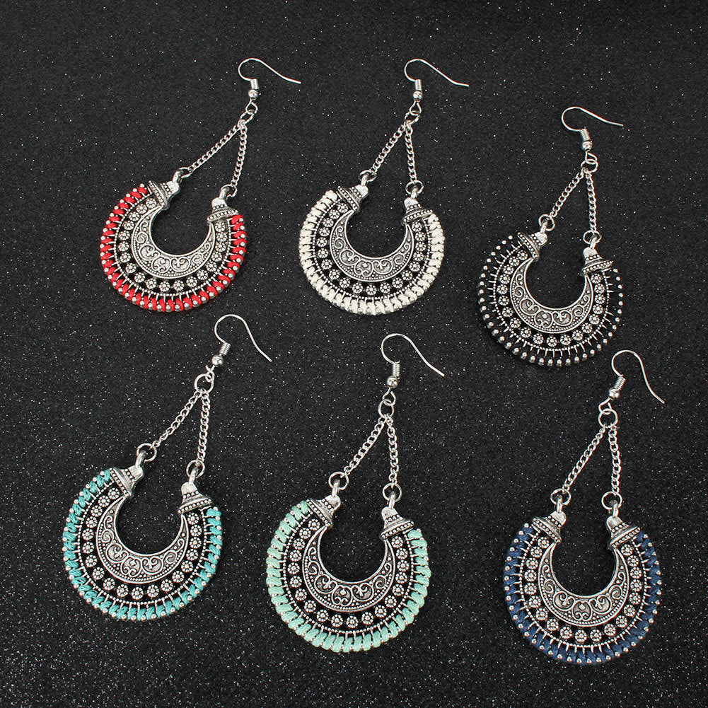 Middle Eastern Design Earrings (6 colors)