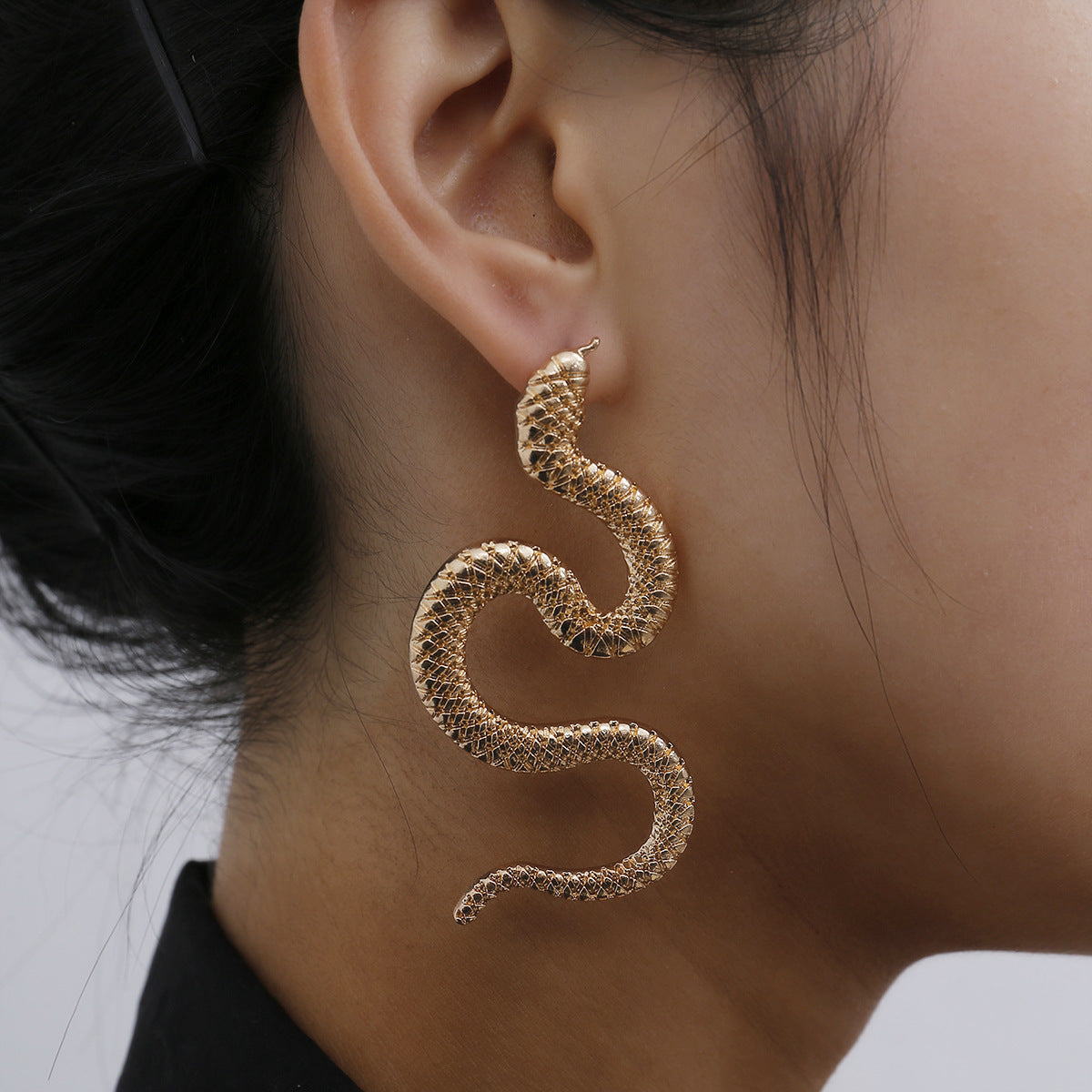 Twisted Snake Earrings