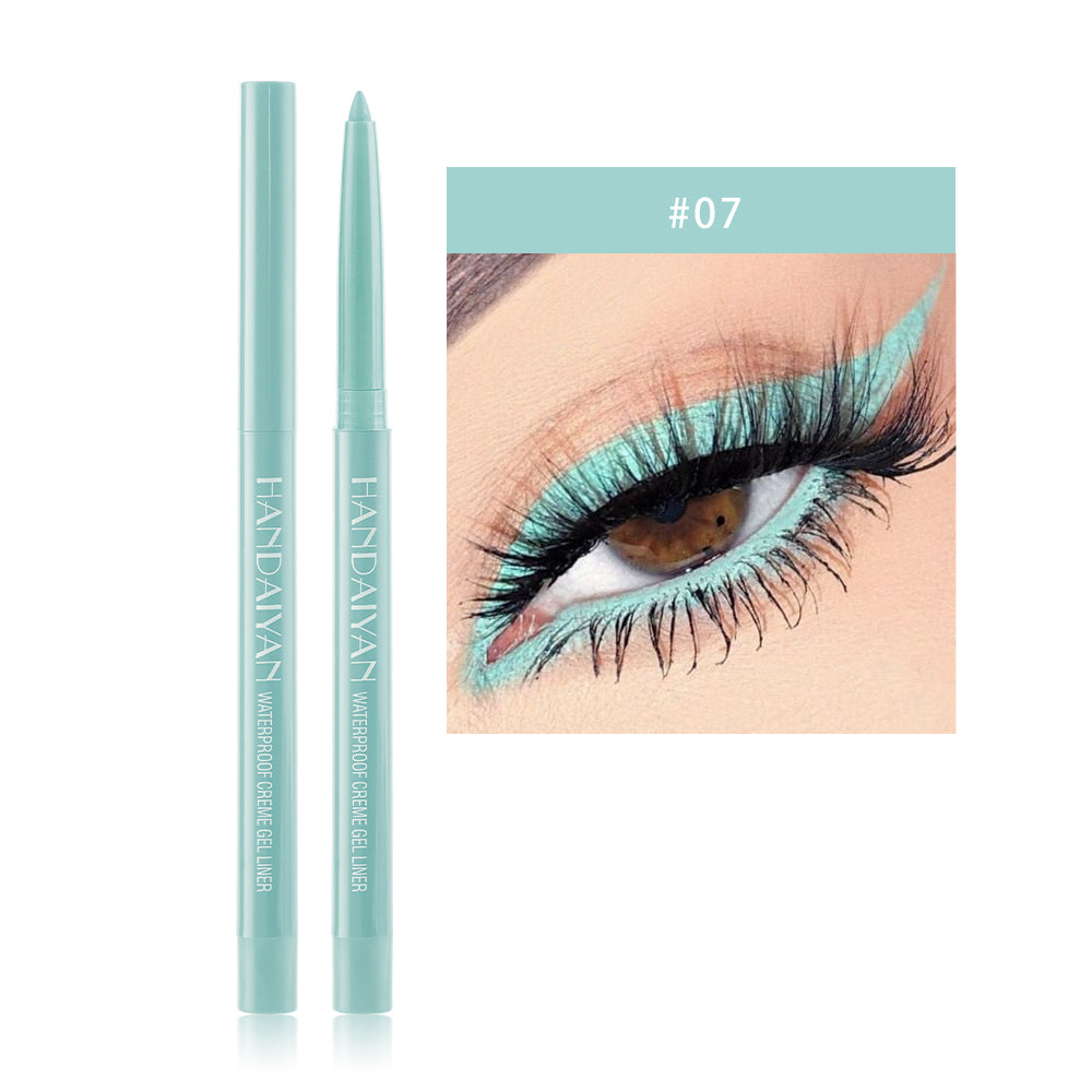 HANDAIYAN 20 Color Pearlescent Matte Waterproof Eyeliner Pen
