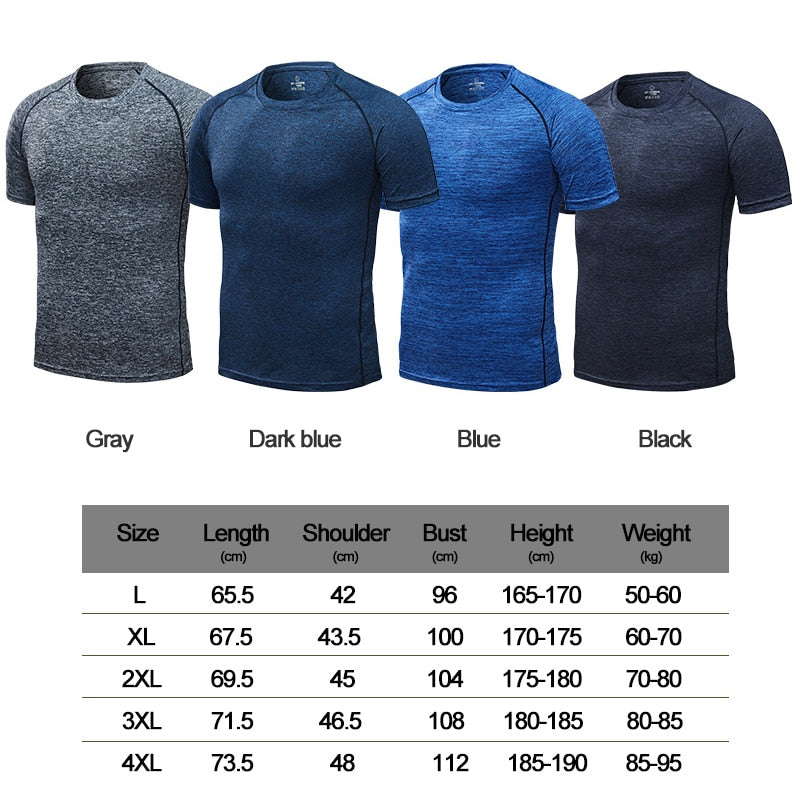 Quick Dry Compression Sports Shirt