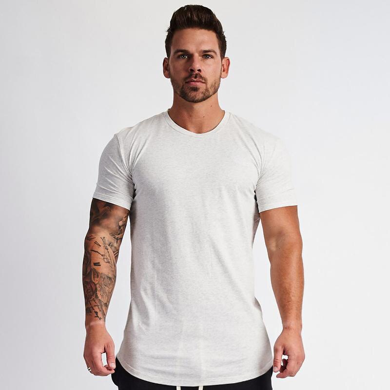 Cotton O-neck t-shirt - slim fit