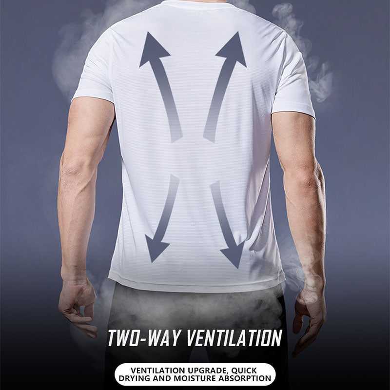 Short Sleeve Compression Gym Shirt