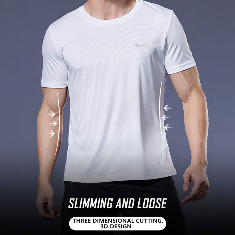 Short Sleeve Compression Gym Shirt